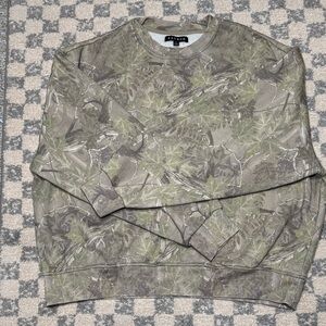 Pacsun Camouflage Crewneck Sweater